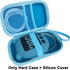 JCHPINE Hard Case & Silicone Cover for JBL Clip 4 Portable Bluetooth Speaker, Blue, Water Resistant, Shockproof,