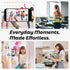 Alviera 360Adjustable 17 16 15 14 13 12 Magnetic Suction Phone Mount for MagSafe Case, Car Phone Holder for iPhone Pro