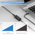 Cubilux 3.5mm TRRS Volume Attenuator Cable, 1/8-inch Headphone Extension Cord with In-Line Volume Control