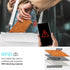 JHWVVTF 12/12 6.1inch, 4 Phone Case for iPhone Pro RFID Blocking Card Slots Holder, Wrist Strap, Shockproof Protective