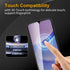 3 Pack Privacy Screen Protector for Samsung Galaxy A15, Anti Spy Tempered Glass Protector
