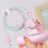 Cute DIY Cable Protector for iPhone Charger, Kawaii Luxurious Marble Pattern Data Line Saver for iPhone 11 12 13 14 Pro