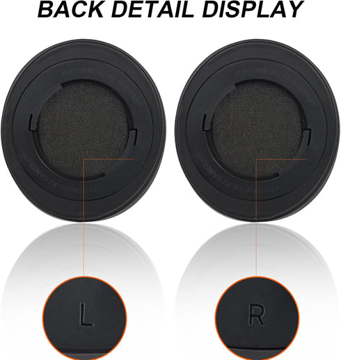 Kraken Replacement Ear Pads Cushions, Cooling-Gel Earpads for Razer Kraken Pro V2, Made of Premium Mesh Fabric & Memory