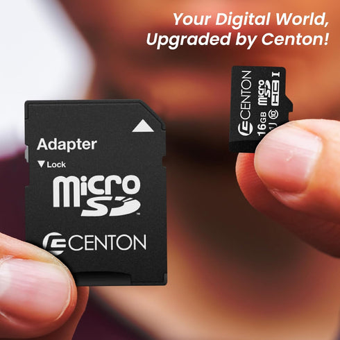 Centon Electronics Micro SD Card, 16GB Ultimate Memory Card for Phones, Tablets, Cameras