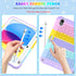 TSQQST (A16) 11th/10th Case for iPad Generation for Autism with Glass Screen Protector | Cute Boys Girls Kids Case