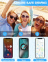 COMSOON Bluetooth AUX Adapter for Car, Noise Reduction Bluetooth Receiver for Music/Hands-Free Calls, Wireless Audio