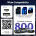 Wireless CarPlay Adapter, Plug and Play Dongle, Converts Wired to Wireless Carplay, Voice Control for Apple iPhone iOS