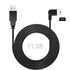YQMAJIM 11.5 Ft Charging Power Cable for Dash Cam, USB 2.0 to Mini USB Car Charger Adapter for Garmin Nuvi GPS & More
