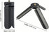 tokerut 1/4" Mini Tripod Stand with Screw Mount, Portable Foldable Tabletop Tripod for Pocket Cameras & Action Cameras