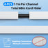 ZhiYo 68in Cord Hider Wall for One Cord, Easy Install Cable Cover, White Cable Raceway for Cord Management