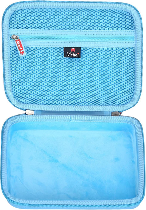 Mchoi Shockproof Carrying Case for Philips K4206 Kids Wireless On-Ear Headphones, Blue, Case Only