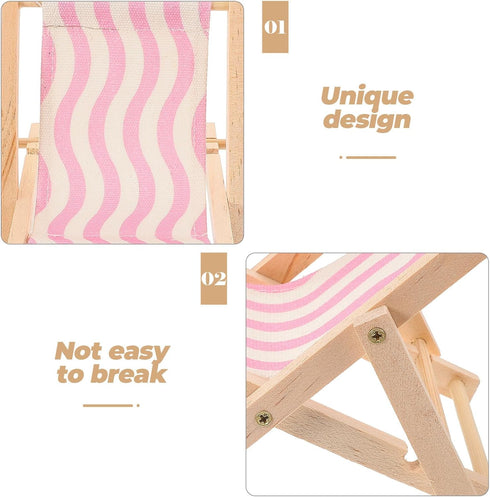 Kichvoe Beach Chair Phone Stand Desktop Mobile Phone Holder Stand for Home Office Assorted Style Assorted Style