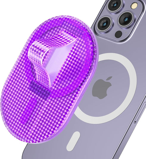 AUROX Magnetic Finger Phone Grip for MagSafe Stand, Phone Grip Strap Holder as Kickstand