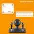 25mm 1 inch arms,25mm Composite,IBPB-33880 iBolt / Composite AMPS Adapter Plate for Industry Standard Dual Ball Socket