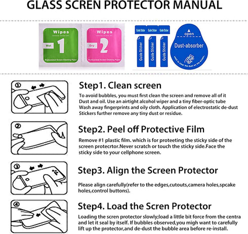 Ailiber (2 Pack) Compatible with Lively Smart Screen Protector, Jitterbug Smart3 5007S, Anti-Scratch, HD Clear, Bubble