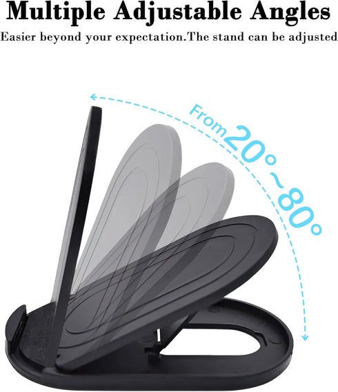HZZADZXW 16 15 14 13 4-10iPad Portable Cell Phone Stand Holder for Desk, Foldable Pocket-Sized Mount, Adjustable Multi