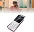 YUEHISY 2G 2.0 Inch MP3 MP4 Unlocked Slider Phone, GSM Mobile Phone with Screen, Dual SIM, Player, FM Radio