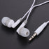 Kids Bulk Earbud Headphones 50 Pack,Perfect for School,Classroom,Students,Ttravel,Hospitals,Hotels,Library,Museums (White)