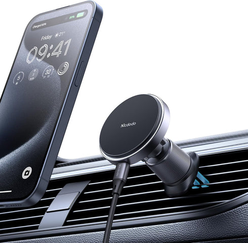 mcdodo 15W Wireless Car Charger with 18 Strong Magnets, for Car Air Outlet, Universal Phone Mount for iPhone 15/14/13/12