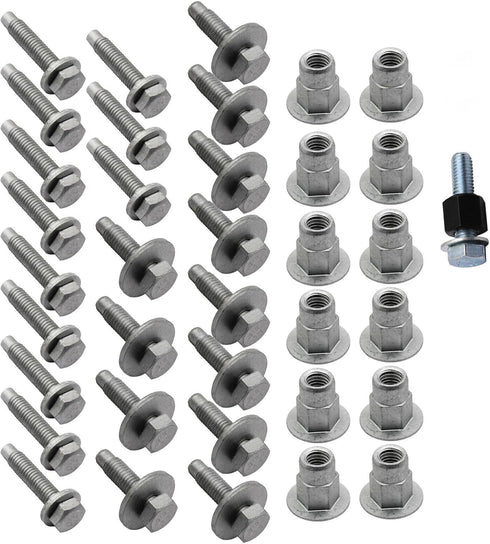 Tubular Side Step Mounting Hardware Kit for RAM 1500 2500 3500 4500 5500 (2013-2019)