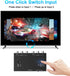 RuiPuo 2 16:9/4:3 WII/N64/PS1/PS2/PS3/VHS/VCR/DVD etc(2 1 Port RCA/AV to HDMI Converter Adapter Support for Players AV