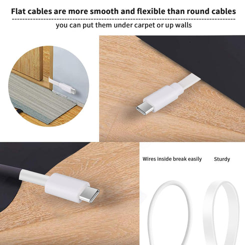 2Pack 25FT Mini2,Blink 4 (4th (3rd XT3/XT2/XT,Extension Uogw Power Cable for Blink Mini,Blink Outdoor Gen)/Blink Gen)
