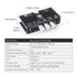 TW100U 100W 5.3 TPA3116D2 (19V/24V), 12-24V Mono Bluetooth Amplifier Board, Digital Power Amp Module with Built