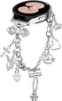Bling Bands 20mm Metal Diamond Jewelry Strap for Samsung Galaxy Watch 7/FE/6/5/4 40mm 44mm, 5 Pro, 6/4 Classic