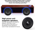 Diyeeni 3.5mm 1.2m Wooden Computer Speaker, USB Powered PC Speakers, HiFi Stereo Sound Computer Sound Bar for Desktop