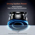MiniLuxis Vacuum Suction Magnetic Phone Holder, Foldable and Retractable, Hands-Free Suction Magnetic Phone Mount