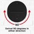 ERA100 Wall Mount Bracket, Low Profile, Twin Pack, Compatible with Sonos ERA 100 Speaker