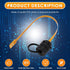 AROVHAR IP67 Waterproof Micro-SIM Extension Cable Micro-Sim Panel Mount Extension Cable for Cabinet Chassis Case Frame