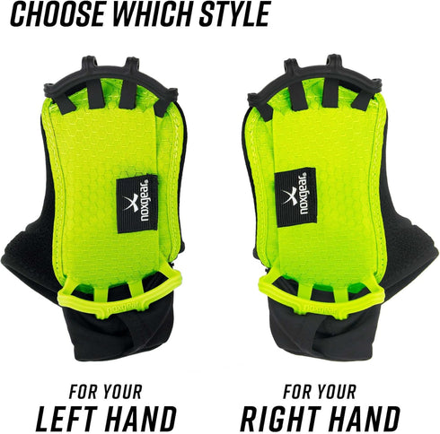 Noxgear Hand Held Phone Holder - Handheld Grip with Key Fob & Card Slot for Running, Jogging & Working Out - Compatible