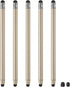 MECCANIXITY 5pcs Stylus Pens for Touch Screens with 2 Extra Tips, Dual Rubber Tips Capacitive Universal Tablet Pen