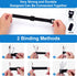 50 XANGNIER Pair Cable Management Under Desk,Adjustable Hook and Loop Cable Ties,Self Adhesive Cord Organizer,Reusable