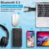 HOUSOLY 6 3dBi 5GHz/2.4GHz 11/10/7 USB WiFi Adapter with Bluetooth Dual Antennas Dual Band Wireless Network Adapter