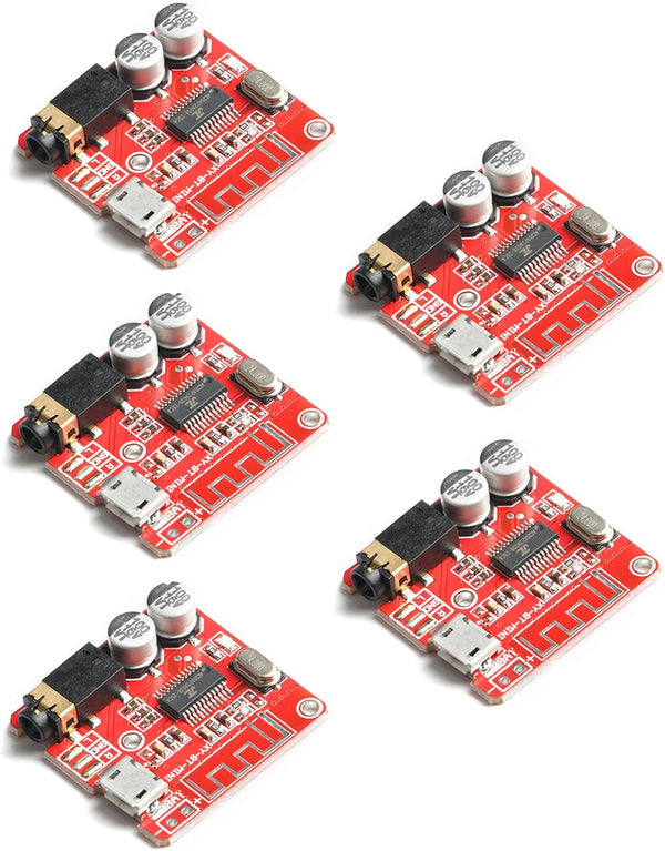 5Pcs Bluetooth Decoding Board XY-BT-Mini, MP3 Bluetooth 4.1 Amplifier Module, Car Speaker Power Amplifier Board,