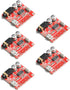 5Pcs Bluetooth Decoding Board XY-BT-Mini, MP3 Bluetooth 4.1 Amplifier Module, Car Speaker Power Amplifier Board,