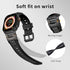 Rubber Band Compatible with Apple Watch Band 49mm 46mm 45mm 44mm 42mm, Silicone Sport Bands for Men