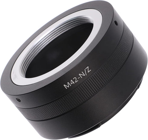 FocusFoto Adapter Ring for M42 42mm Screw Mount Lens to Z-Mount Mirrorless Camera,