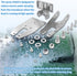 Heavy Duty Transom Mount with Spray Shield, Compatible with Garmin Echo, EchoMap, GPSMAP, GT 4pin, 8pin, 12pin