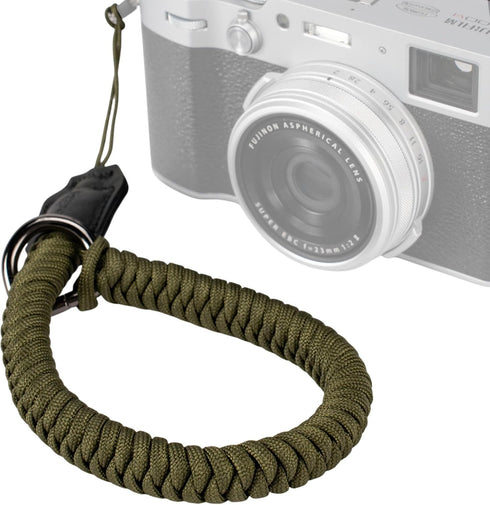 SMALLRIG Camera Wrist Strap, Universal Braided Camera Hand Strap, Adjustable Safety Strap