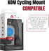 KOM Cycling TG03 Adapter Quick Release Series CM06 Mount, Integrated Mount, Stem Mount (Red TG03 Adapter)