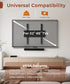 Solid As Mountain 50 55 65 inch 32-65 inch 400x400mm, 12" 16" 77 lbs TV Wall Mount for TVs, Full Motion Wall Mount TV