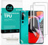Ibywind Screen Protector for Xiaomi Mi 10/10 Pro, with 2Pcs Flexible TPU Film, Camera Lens Protector, Backing Carbon