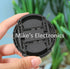 46mm Lens Cap for Nikon Z30 with 16-50mm, Panasonic Lumix DMC-G7, and More