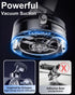 JingJinYY 2025 Vacuum Suction Magnetic Phone Holder, Upgraded Foldable and Retractable Magnetic Mount, A Movable Vacuum