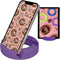GoDonut – Original Phone Stand, Cell Phone Holder + Tablet Stand Desk Organizer for Most Smartphones - Purple