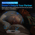 10 400mAh Under Pillow Speaker Bluetooth for Sleeping - Bone Conduction Pillow Speaker with Built-in White Noise