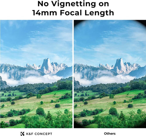 K&F Concept 77mm UV CPL Lens Filter Kit, 18 Multi Layer Coatings Circular Polarizer Filter & MC UV Protection Filter Set
